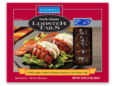 1 lb Lobster Tail Tray
