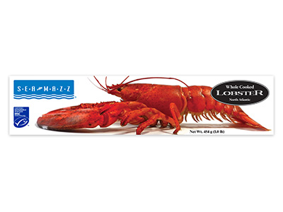 Whole Cooked Lobster Retail Box